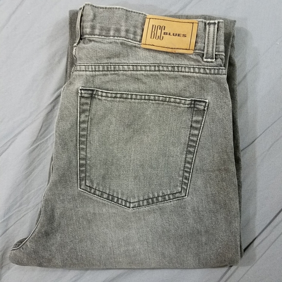 BCC Blues jeans relax fit faded black 34x30 distressed - Picture 14 of 16